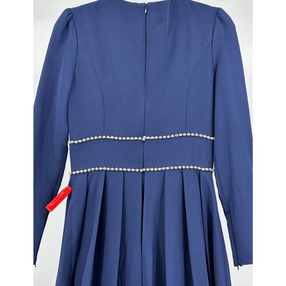 Mac‎ Duggal [ 6 ] A Line Rhinestone Waist Evening Gown #55705 - Picture 9 of 11